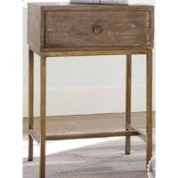 COA-930090 SIDE TABLE WHT WASH