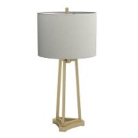 COA-920131 TABLE LAMP WHITE/GOLD