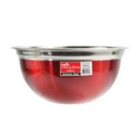 EW-3405 5QT S/S MIXING BOWL RED