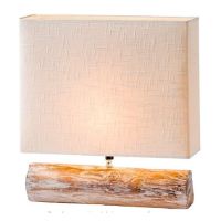TOR-960078A LOG LAMP RESIN WHT