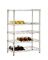 SHF-03617  4-TIER WINE RACK CHRO