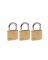 TOL-TO40 PADLOCK BRASS 40MM