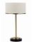 COA-920091 TABLE LAMP BRN/ANTQ