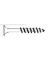 EXT SCREW SILVER DACRO 2X#7