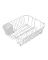 KCH-07660  DISH DRYING RACK WHIT