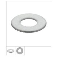 HIL-830554 FLAT WASHER #8 SS