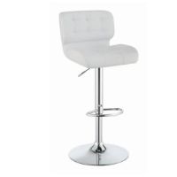 COA-100546 BAR STOOL ADJUST WHT