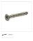 HIL-823516 METAL SCREWS 12X1 FLA