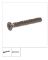 HIL-825592 MACHINE SCREWS 1/4X1-