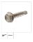 HIL-4103B METAL SCREWS SD SS 8X3