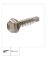 HIL-4104C METAL SCREWS SD SS 8X1