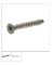 HIL-823524 METAL SCREWS 12X2 FLA