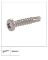 HIL-4112L METAL SCREWS SD SS 8X1