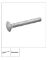 HIL-812632 CARR SCREW 1/2X8