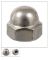 HIL-4092H ACORN NUTS M4 .70 PITC