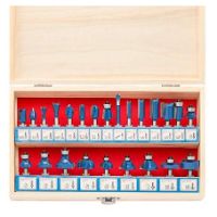 HILTEX 10108 ROUTER BIT SET 24PC