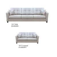 FM-1017 SOFA & LOVESEAT POLO CAF