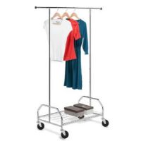 GAR-01506 GARMENT RACK W/BOTTOM