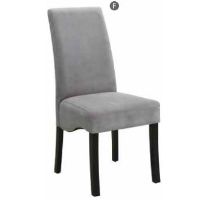 COA-102062 SIDE CHAIR GREY FABRC