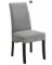 COA-102062 SIDE CHAIR GREY FABRC