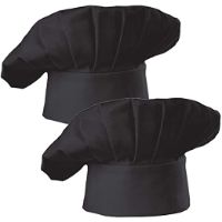 HYZRZ CHEF CAP BLACK