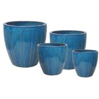 POT-GLC010385 PLANTER PALL 13X13