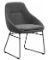 COA-192482 DINING CHAIR GREY/BLK