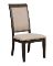 COA-121286 SIDE CHAIR BLACK BURN