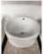 VESSEL SINK ROUND WHT 16-5/8X16-