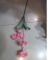 LOK-ARTIFICIAL FLOWER PINK/GREEN