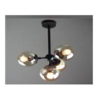 LOK-SG-PL-061-4 PENDANT LAMP BLK