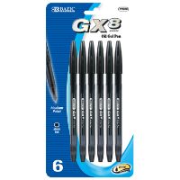 BAZ-17020-24 GX-8 GEL INK PEN BK