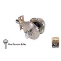 BRO-BRPB01 SGL CYL DEAD BOLT PB