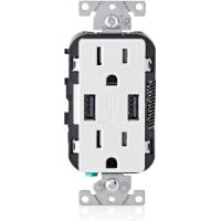 DUPLEX USB CHARGER RECEPTACLE