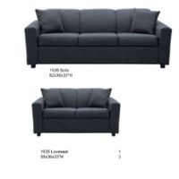 FM-1535 SOFA & LOVESEAT POLO LEA