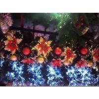 LOK-AL17-125 XMAS GARLAND 6-1/2F