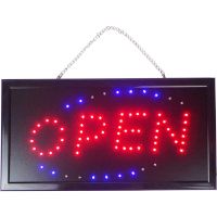 BUSINESS OPEN SIGN LED 19X10