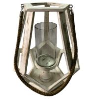 CRE-CVCZHN017S LANTERN WOODEN