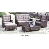 LOK-KB18-012 SOFA SET 5PC GRY/BE