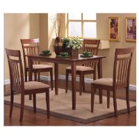 COA-150430 DINING SET 5PC CHESTN