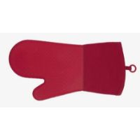 OXO-11220100 SILI OVEN MITT RED