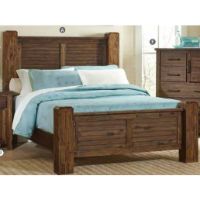 COA-204531KE KING BED SET VINT B