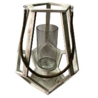 CRE-CVCZHN017L LANTERN WOODEN