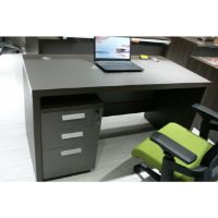 LOK-KB18-026 OFFICE TABLE BRO/GR